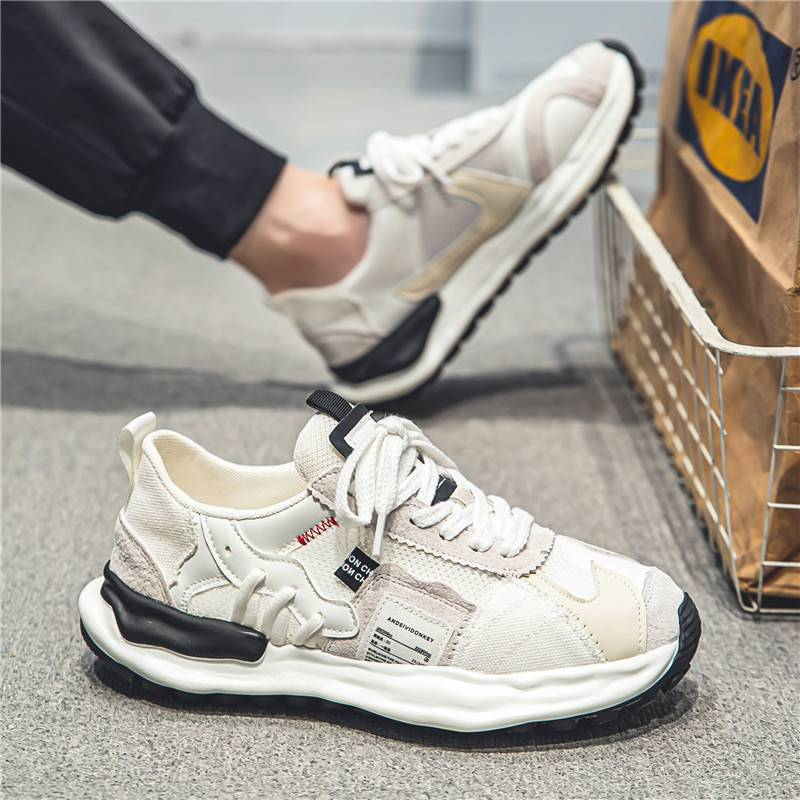 Men's Shoes 2025-1 New Style Mesh Breathable Dad Shoes Are Fashionable, Comfortable And Casual_voghion.com