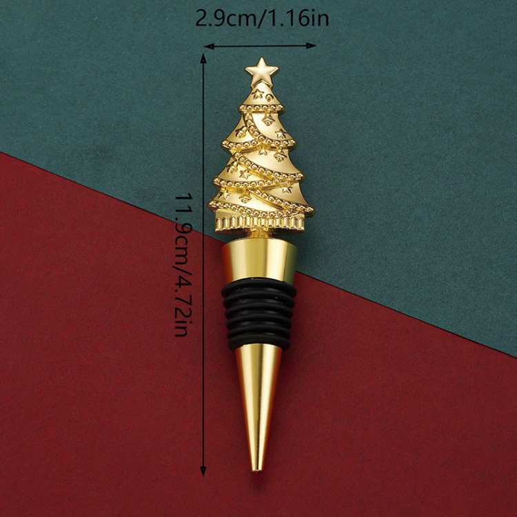 Christmas Tree Shape Wine Champagne Sealing Stopper_voghion.com