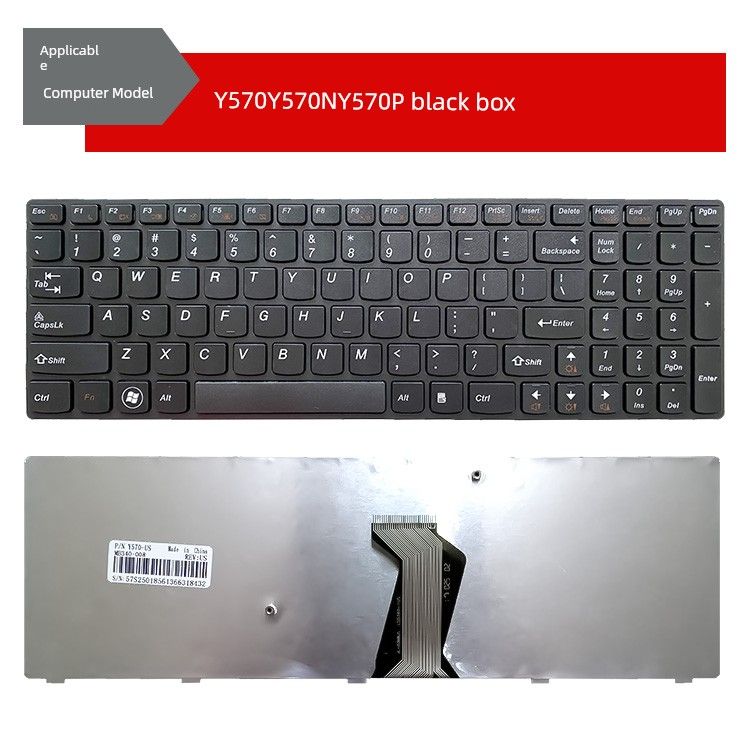 Gëeegent fir Lenovo G500 G510 G505 G700 G710 G580 Z585 B575 V570 Tastatur B590_voghion.com