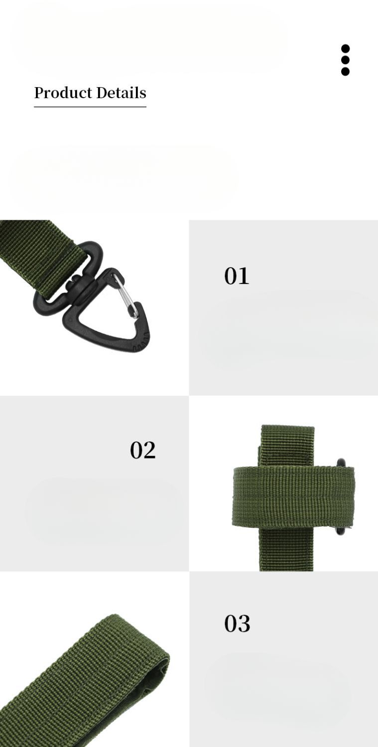 Multifunctionele mondkapjes voor buiten, riem, sleutelhanging, handschoenen, touw, snelspansluiting, opberggesp_voghion.com