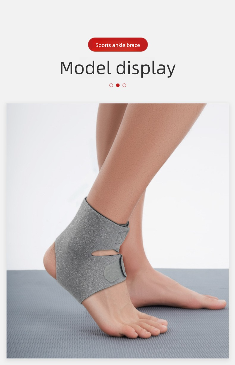 New Composite Diving Material OK Fabric Open Adjustable Pressure Ankle Brace Anti-Sprain Sports Support_voghion.com