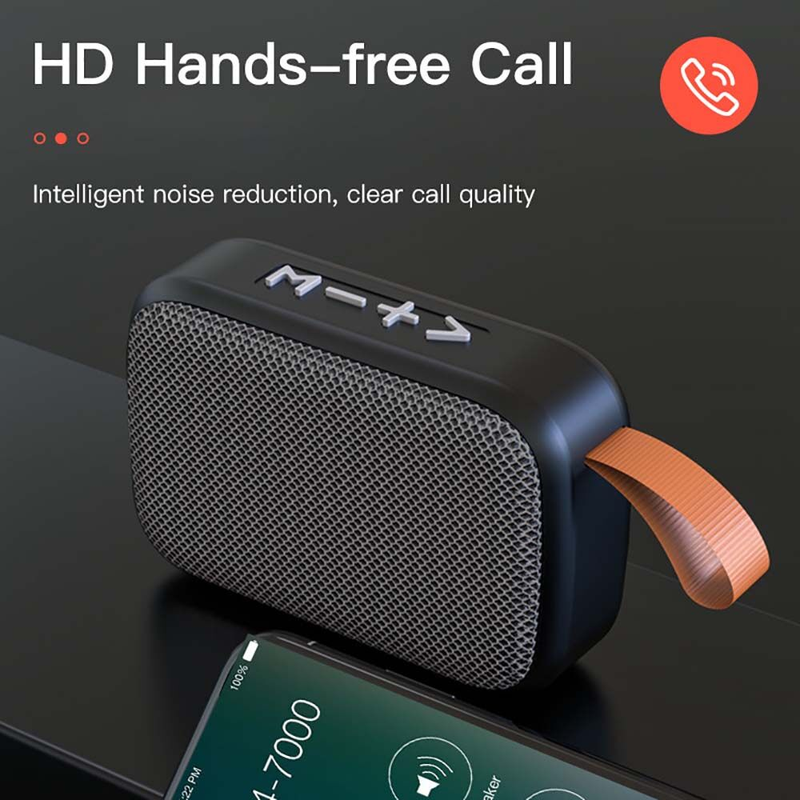 JTKE altavoz inalámbrico portátil con Bluetooth 3D estéreo música envolvente altavoz externo reproductor de música FM compatible con tarjeta TF_voghion.com