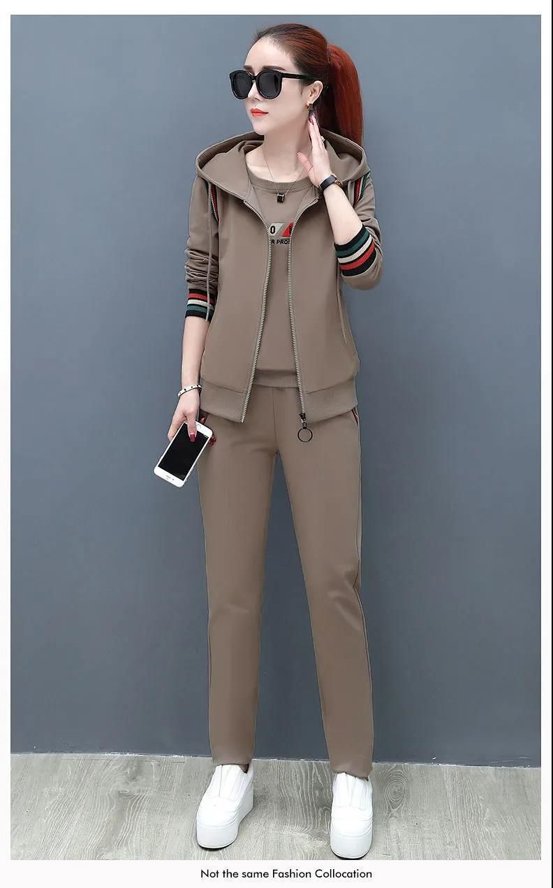 Women's Sweatshirt Plus Size Leisure Sports Suit Women_voghion.com