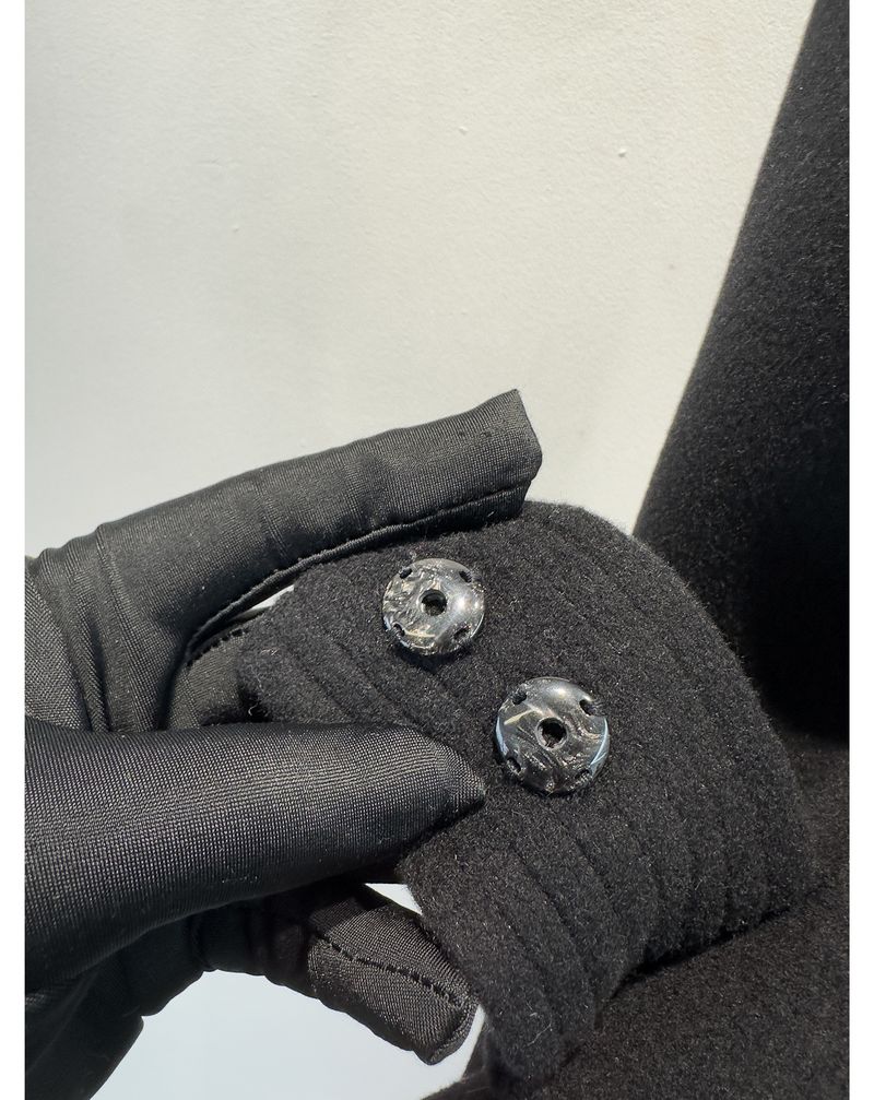 Trench double-face di lusso in misto cashmere e seta per donna – Elegante design con spalle scese, cappotto lungo aderente con drappeggio lusinghiero_voghion.com