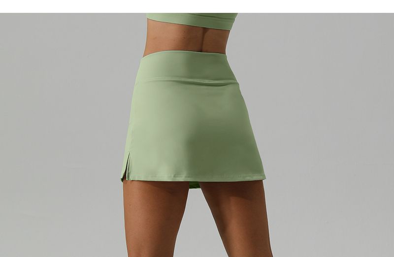 Women clothing GOLF sports high-waist skirt casual running skirt pants anti-exposure fitness_voghion.com