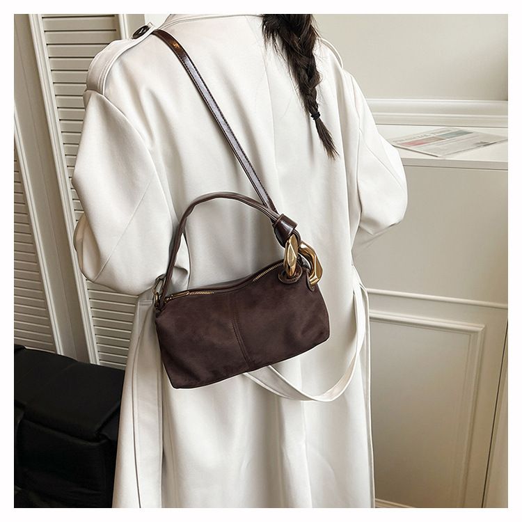 Cross-Border Vintage Wildleder-Handkissen mit Leopardenmuster für Damen, Herbst/Winter 2025, modisch, lässig, einzeln_voghion.com