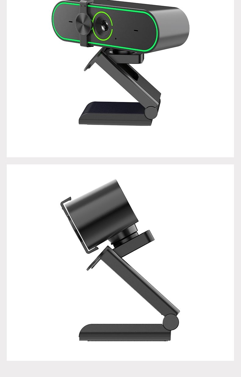 MaoDe 4K Webcam With Privacy Cover, Auto-Focus, Noise-Canceling Mic, Wide Angle For Streaming/Zoom/Classes_voghion.com