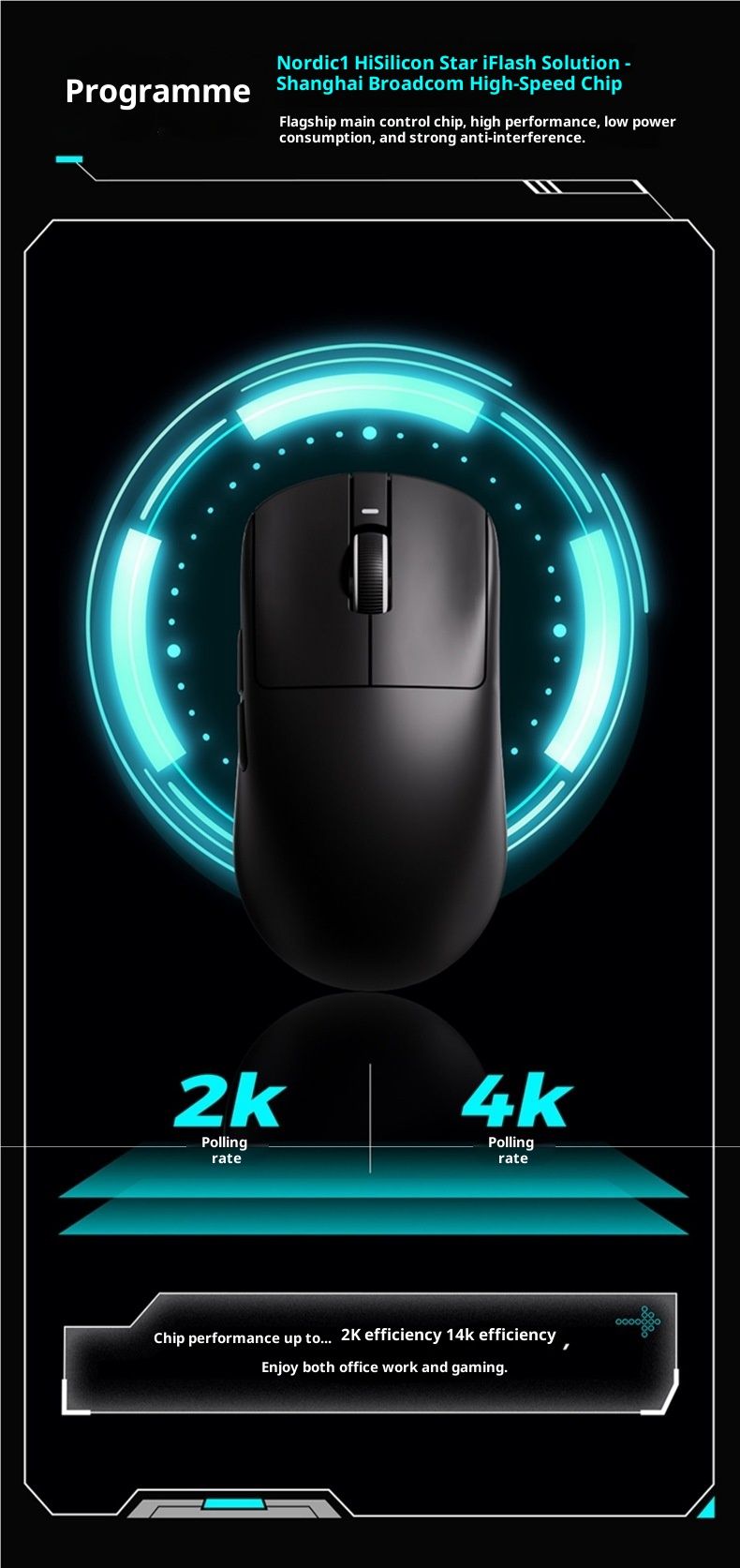 Digitex VXE Dragonfly R1 Star Flash Kabellose Bluetooth-Maus Gaming Office E-Sport Lange Akkulaufzeit Ultraleicht_voghion.com