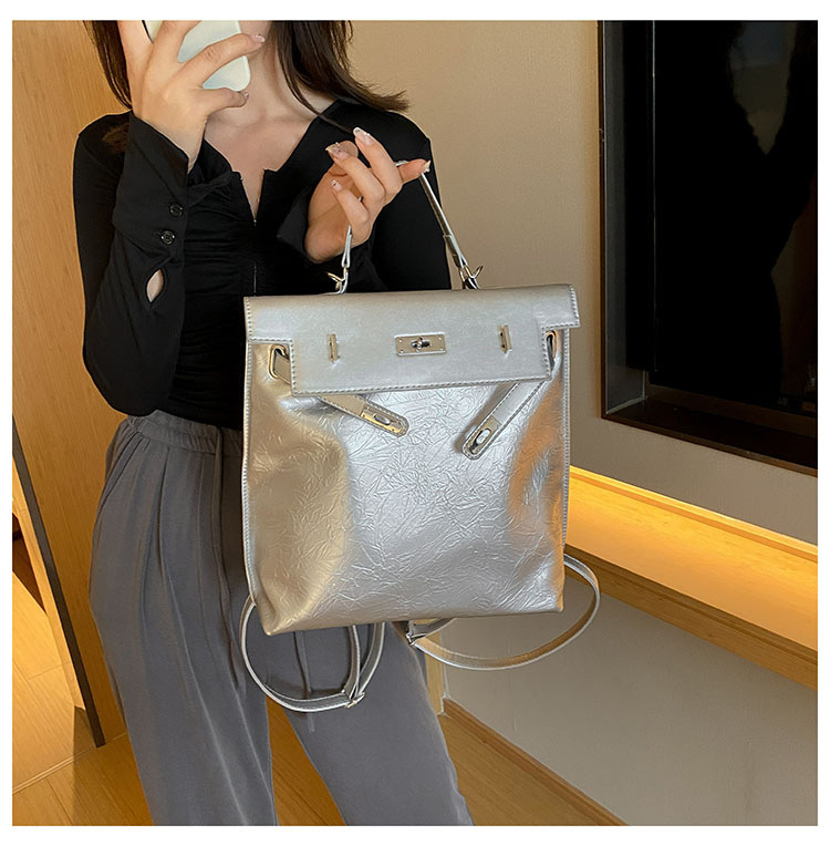 Bag Women's Bag New Retro One Shoulder Crossbody Handbag Large Capacity Original Small Design Backpack_voghion.com