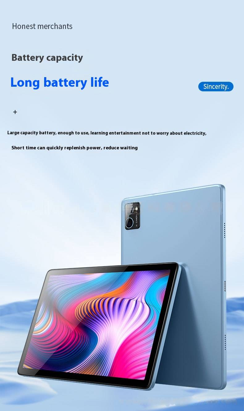 10,1-Zoll-Tablet mit Augenschutz und Zubehör – HD-Display, 64 GB Speicher, Android 12, leicht und tragbar (inkl. Hülle und Stift)_voghion.com