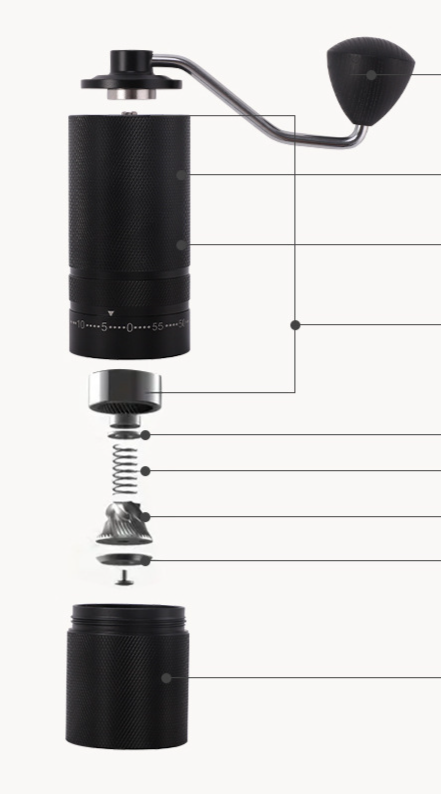 Portable Hand Crank Coffee Bean Grinder OEM_voghion.com