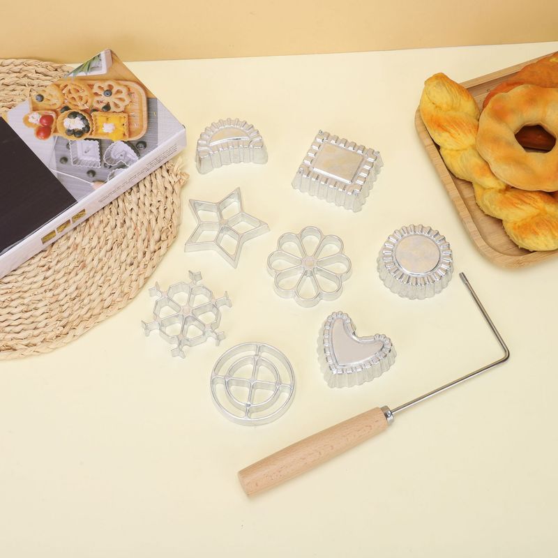 Aluminium Cakevorm Keuken Bakgereedschap Olie Dumpling Garnalencake Radijs Lepel Snack Frituurvorm_voghion.com