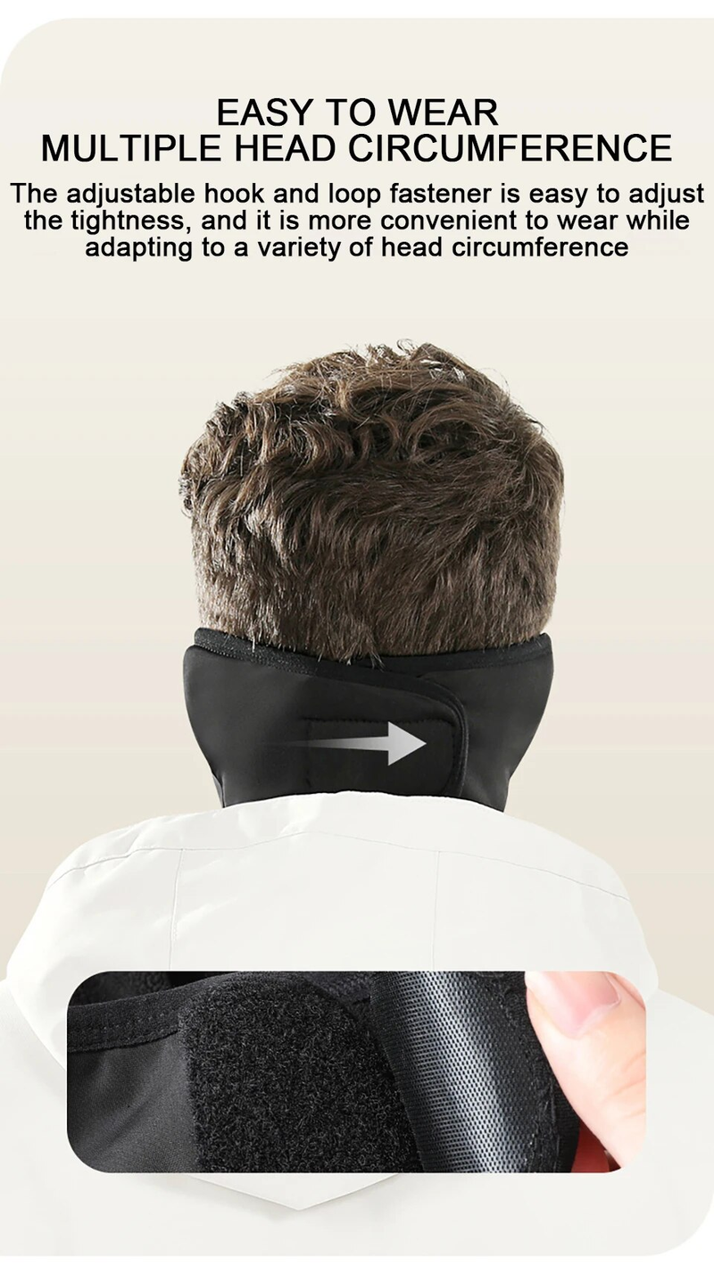 LOOGDEEL-mascarilla polar cálida para invierno, máscara facial a prueba de viento para ciclismo y esquí, pasamontañas antipolvo, cara térmica reutilizable para deportes al aire libre_voghion.com