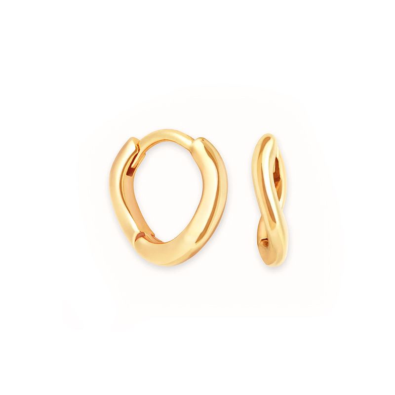 Pendientes de plata de ley 925 con forma de aguja y anillo Mobius para mujer, con diseño de tendencia, fotosensibles._voghion.com