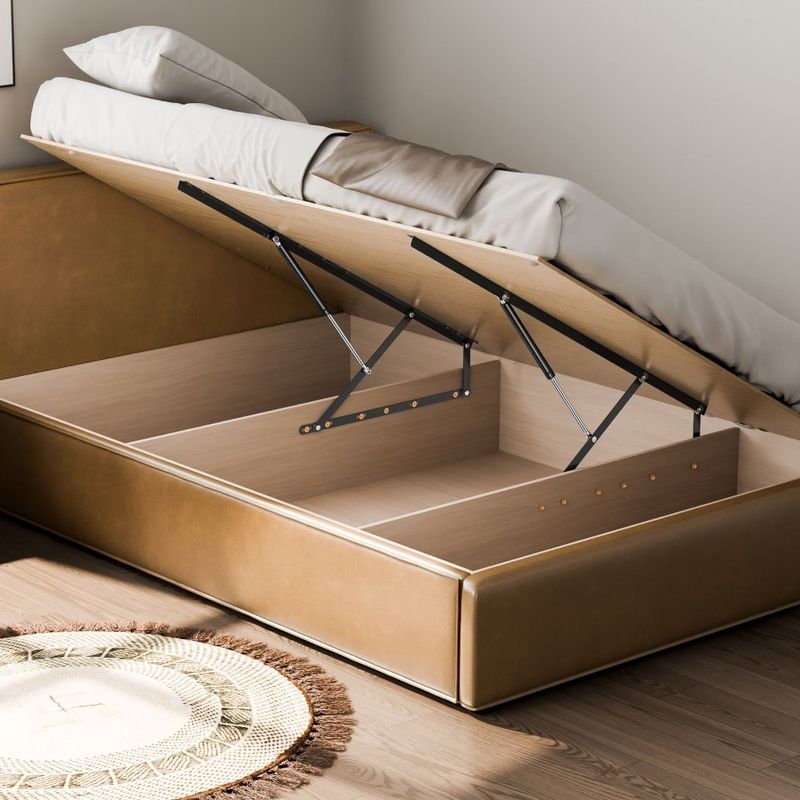 DIY Hardware Lift Bed Bed Size Bed Lbs Load 59x71 Compatible 154 Wall In_voghion.com