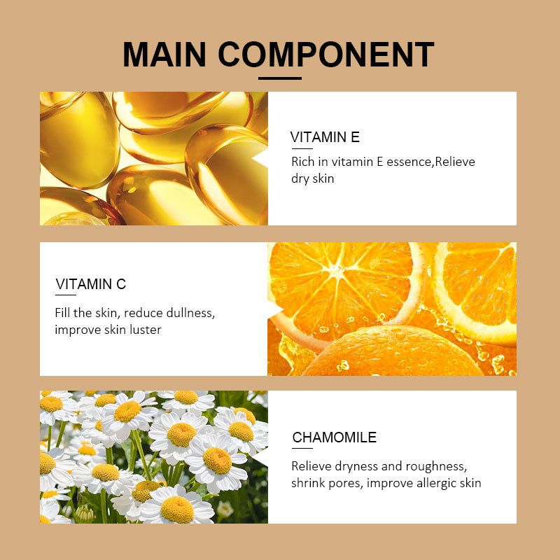 Vitamin C Moisturizing, Nourishing, Repairing, Lightening Acne Marks, Improving Dullness, Brightening And Closing Pores,_voghion.com