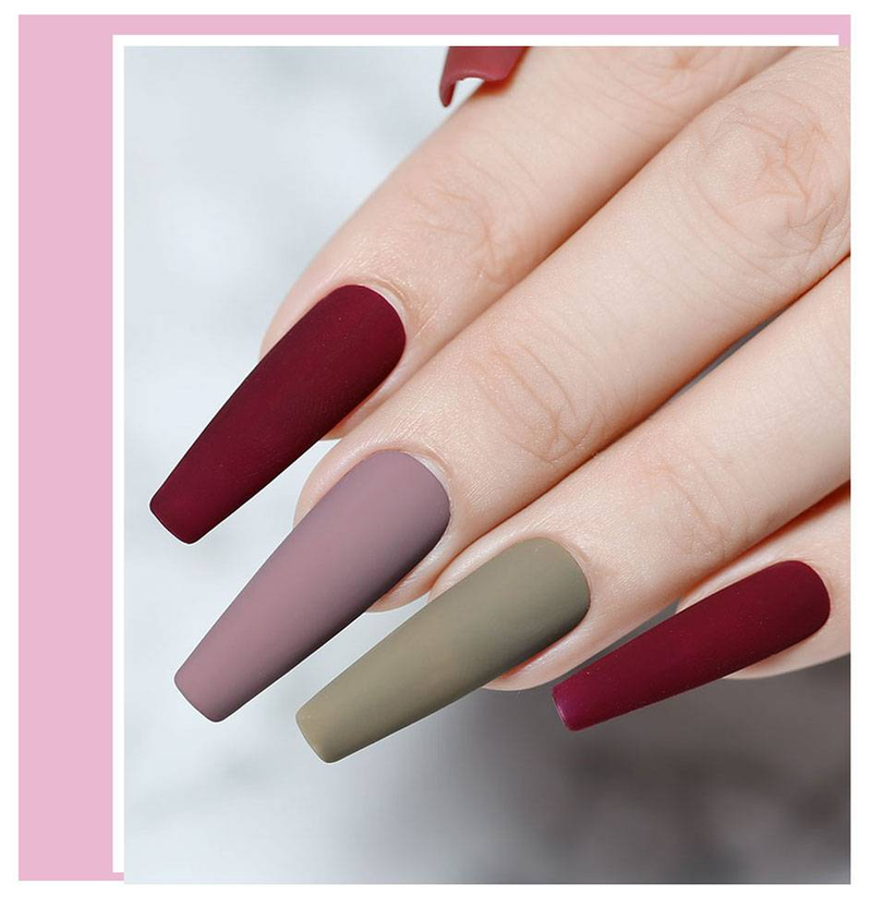 Parkson 20 Set di smalti in gel colorati per manicure, semipermanenti, rosa nude, smalto in gel UV all'ingrosso, kit per nail art_voghion.com