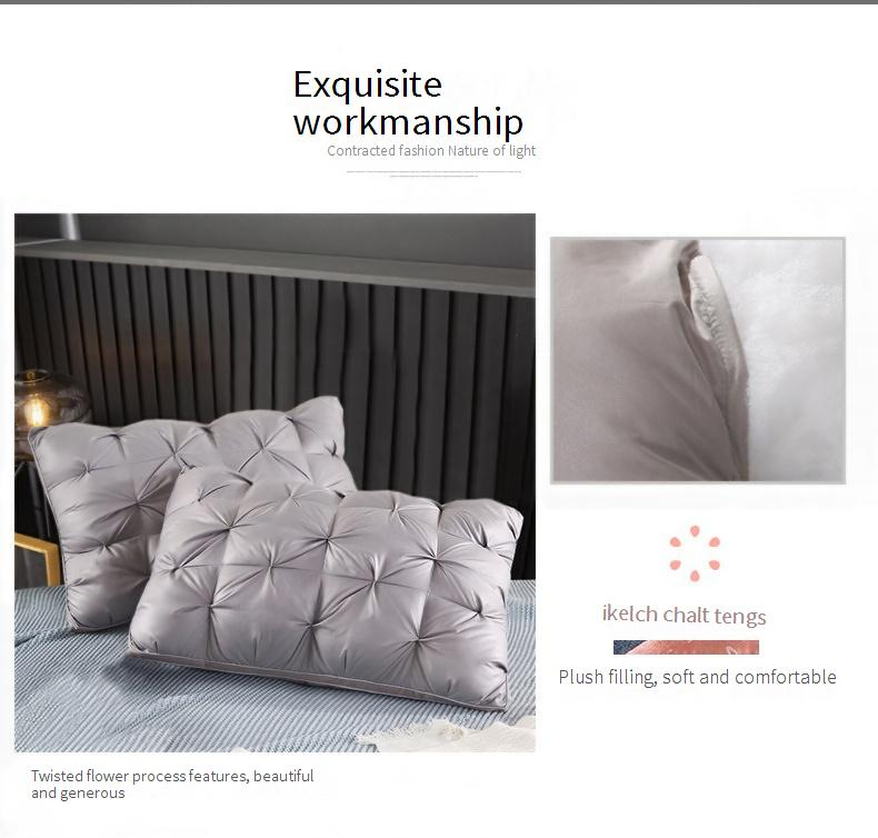Bettwäsche Kissen Star Hotel Feder Samt Kissen Hause Kissen Kern Twisted Brot Kissen Geschenk_voghion.com