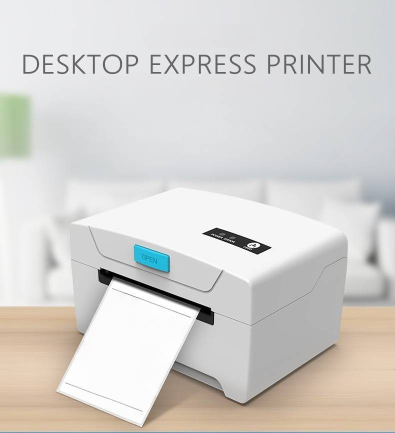 Impressora térmica de etiquetas Yook TDL402H para etiquetas de remessa, compatível com USB/Bluetooth_voghion.com