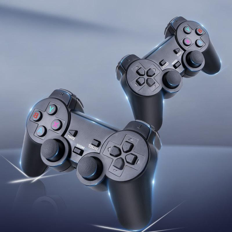 M8 Wireless Retro Game Console With 2.4G Controllers, 20,000+ Classic Games, HDMI Output, Plug & Play For TV, PS1 & Arcade Style Gaming_voghion.com