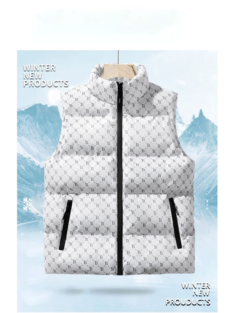 Nuovo gilet in cotone, gilet senza maniche da uomo, spesso, caldo, semplice, alla moda, versatile, giacca casual_voghion.com