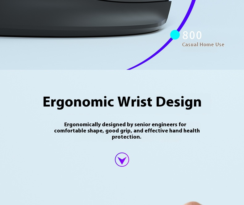 Mouse wireless ergonomico - Bluetooth e doppia modalità 2.4G, 1600 DPI, 6 pulsanti, scorrimento in 4 direzioni, ricaricabile tramite USB (nero/grigio/verde/blu/rosso)_voghion.com