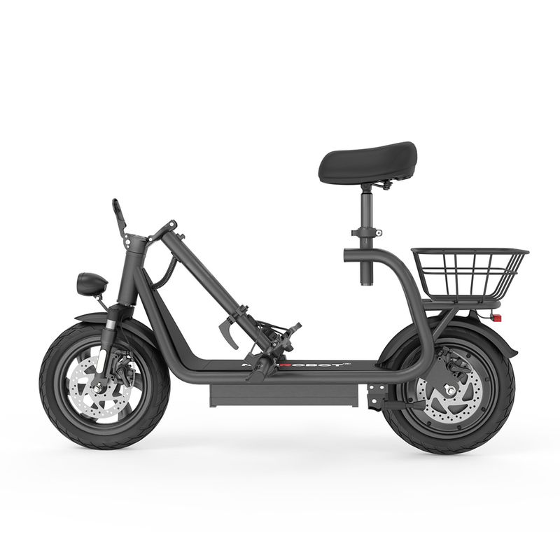 Nanrobot M5 Pro Elektroroller mit Sitz und Korb, 750-W-Motor, 12-Zoll-48-V-10,4-Ah-Akku_voghion.com