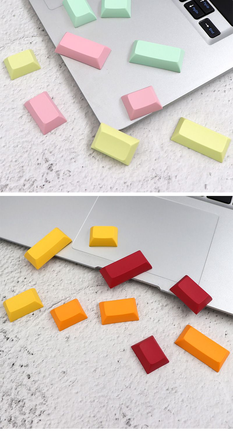 Keycaps Non-Engraved Short Ball Cap Color Nical Keyboard_voghion.com