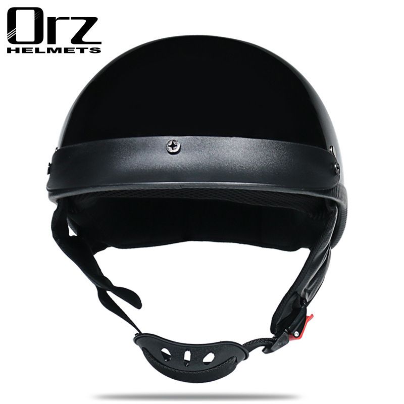Helm zomerhelm heren motorfiets halve helm pedaal elektrische auto persoonlijkheid retro prins helm straatmode grote maat_voghion.com