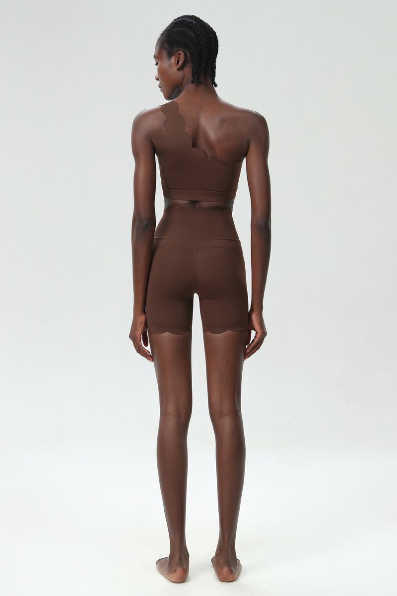 Small Wave Sommer-Yoga-Outfit für Damen, Lycra-Stretch, Übergröße, eng anliegendes Sport-Fitness-Zweiteiler_voghion.com