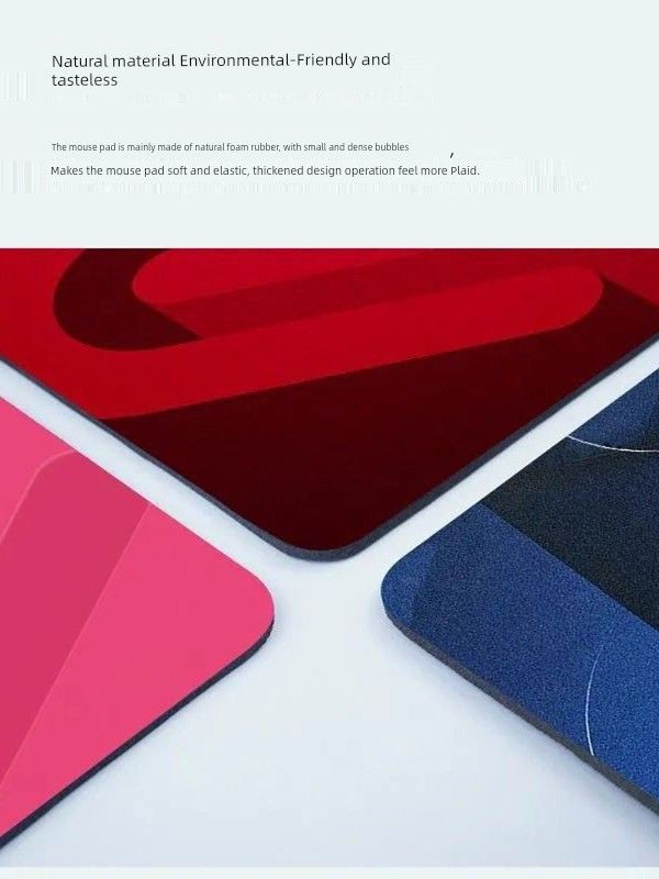 Tappetino per mouse elettrico da competizione di qualità imbattibile, grande, spesso, antiscivolo, resistente all'usura, posizionamento preciso | Gioco da ufficio universale_voghion.com