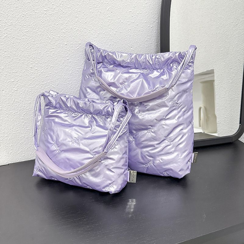 Women's Bag 2024 New Large Capacity Women's Bag, PU Versatile Garbage Bag, Waterproof Square Bag Commuting Shoulder Bag Fashion Bag_voghion.com