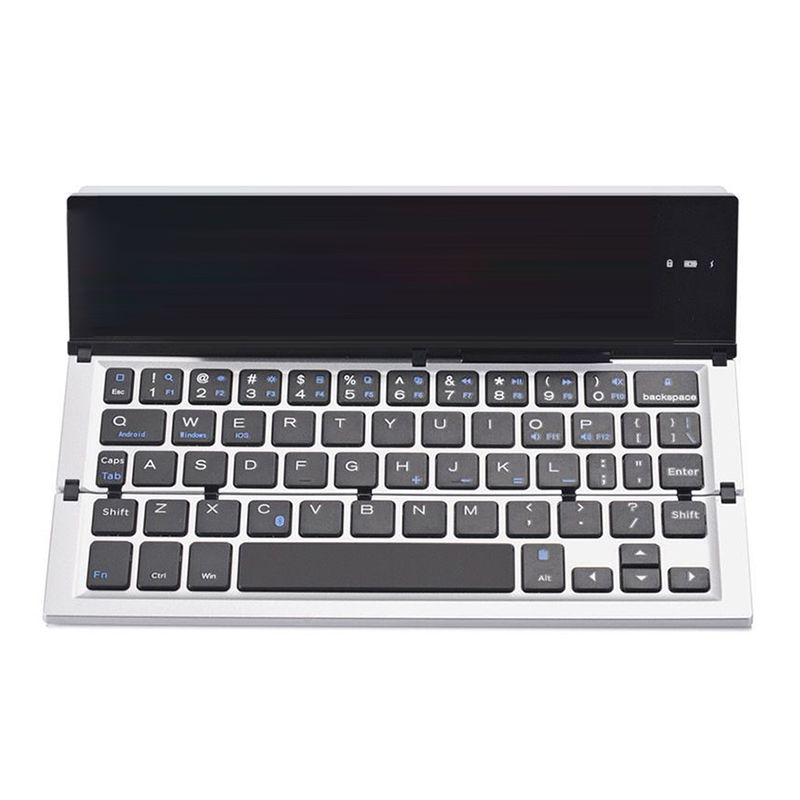 Wireless Folding Keyboard BT 5.1 Numeric Keypad for IOS Android Windows for Ipad Tablet Portable Mini Digital Keypad_voghion.com