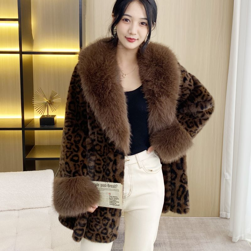 Γυναικεία Ρούχα Golden Mink Velvet Winter Fur Νέο γυναικείο λεπτό παλτό με μεσαίο και μακρύ στυλ κομψό μόδας_voghion.com