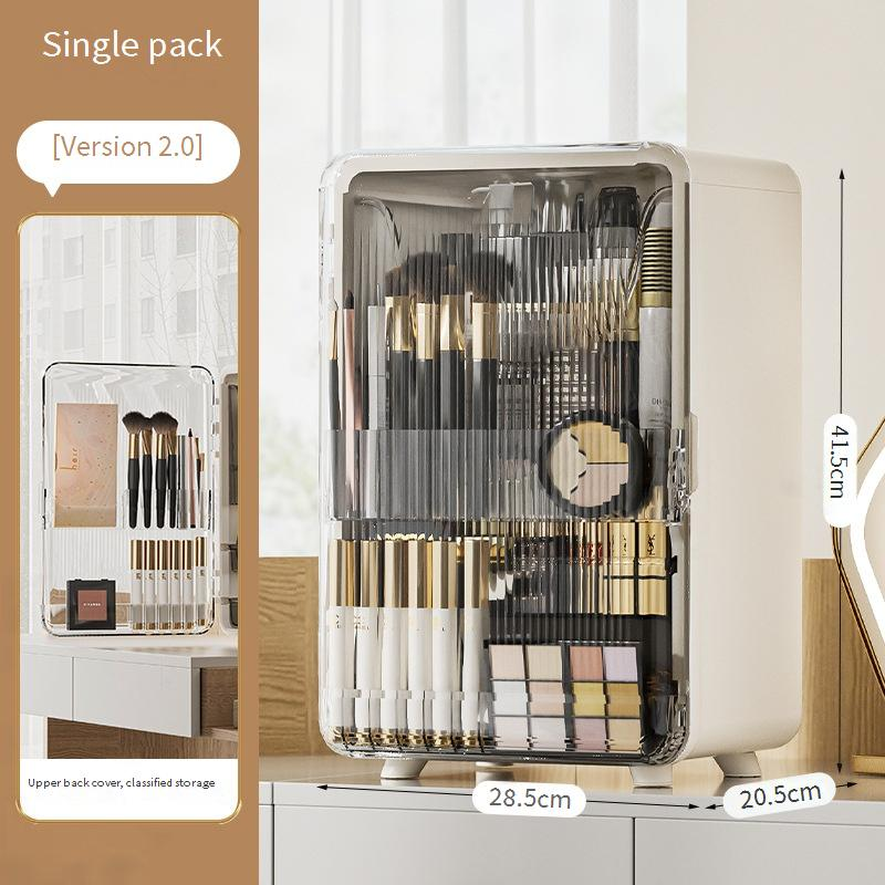 Makeup Tools & Accessories Large Capacity Skin Care Storage Cabinet Desktop Lipstick Box Storage Box Dressing Table Dustproof Cosmetics Storage Box_voghion.com