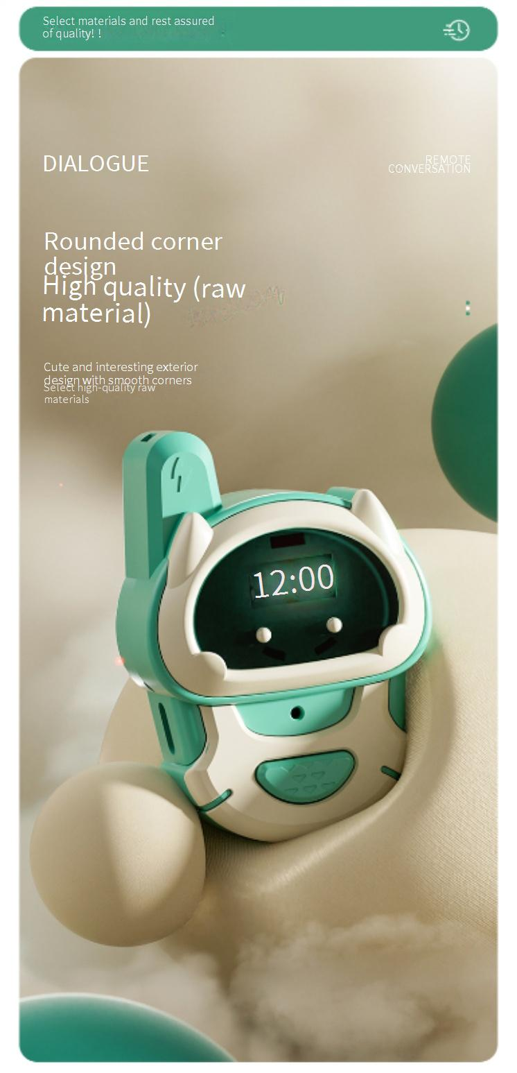 Walkie Talkie para niños, reloj de larga distancia, intercomunicador inalámbrico, juguete para exteriores e interiores, buscapersonas, interacción entre padres e hijos._voghion.com