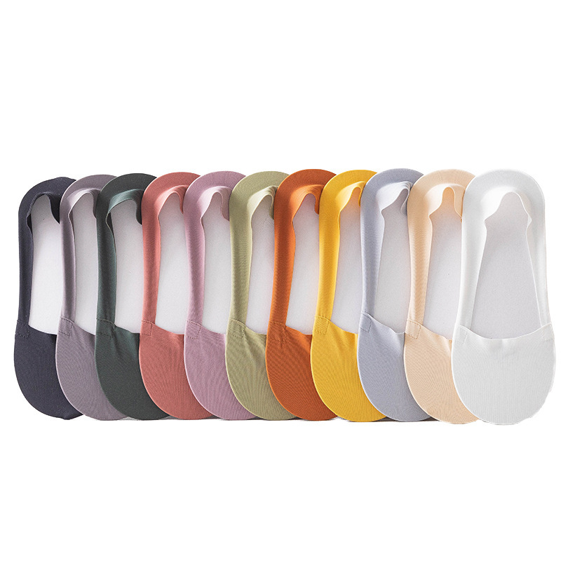 Calzini corti invisibili, bassi, bassi e antiscivolo, alla moda, da donna, in seta di ghiaccio, estivi, sottili e alla moda, all'ingrosso_voghion.com