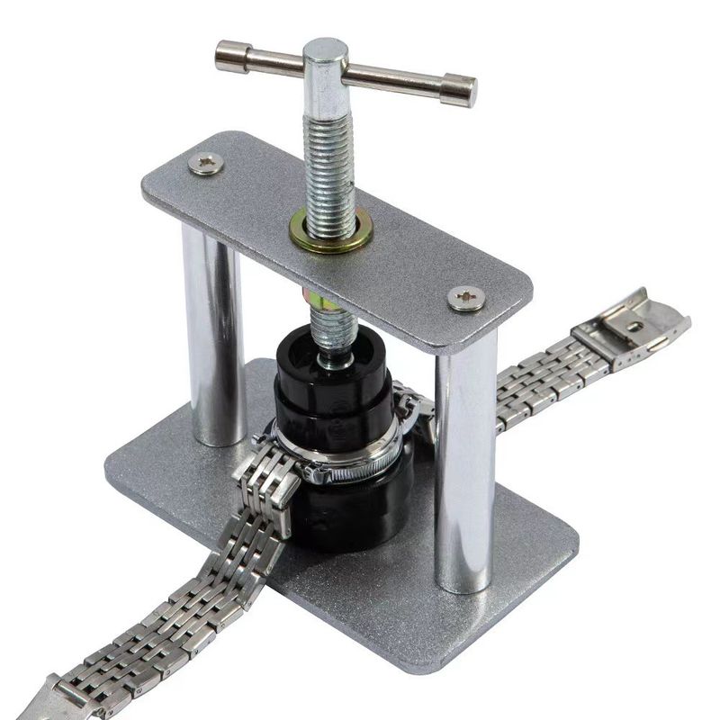 Watch Repair Tool Simple Iron Support Table Gland Mechanical Quartz Watch Gland Machine Rear Cover Battery Replacement Tool_voghion.com
