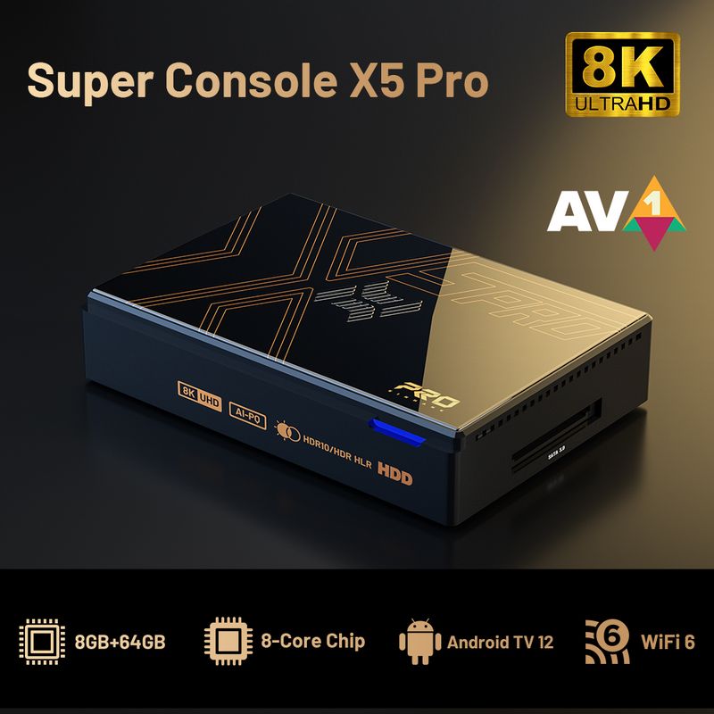 KINHANK Super X5 Pro Retro-Konsole mit 4T HDD Plug-and-Play-Spiel-Player PS2/WII/GC/SS/MAME 10000 Spiele für Kinder_voghion.com