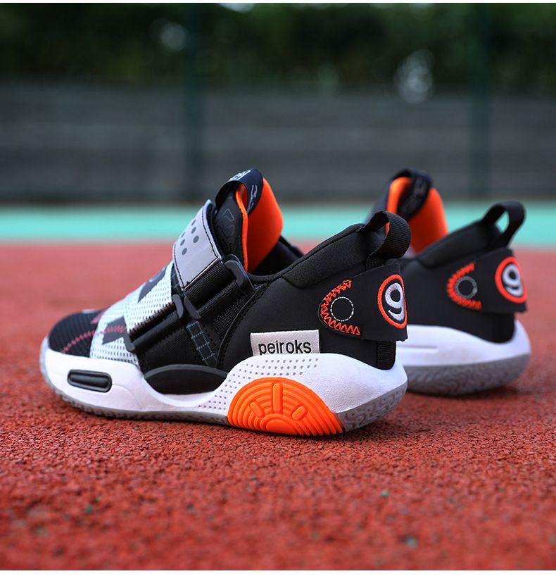 Mutter & Kinder Jungen Basketballschuhe Mesh Atmungsaktiv Professionelle Praktische Trainingsschuhe_voghion.com