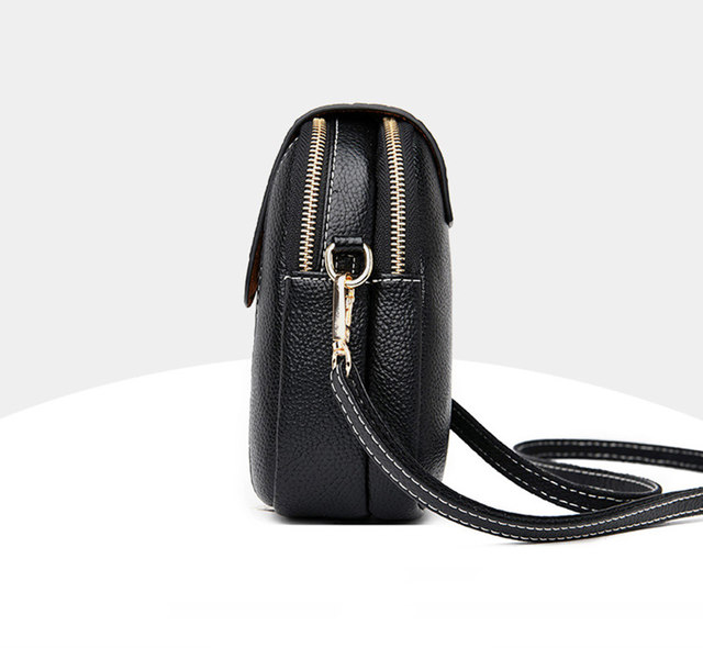 Borse a tracolla in morbida pelle per donna Borsa a tracolla con nappe tinta unita di alta qualità Borse a tracolla per cellulare retrò_voghion.com