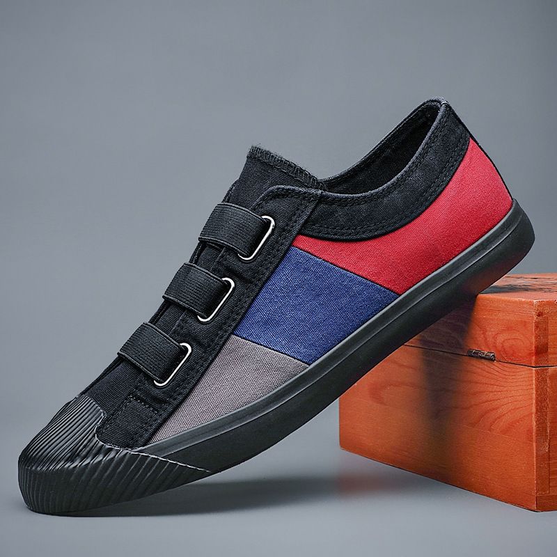 Flash Step New Men's Canvas Board Casual Shoes 9328_voghion.com