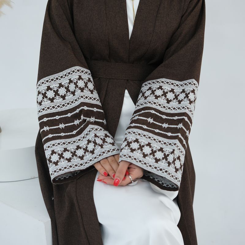 Ženska odjeća s vezom, elegantni kardigan-ogrtač_voghion.com