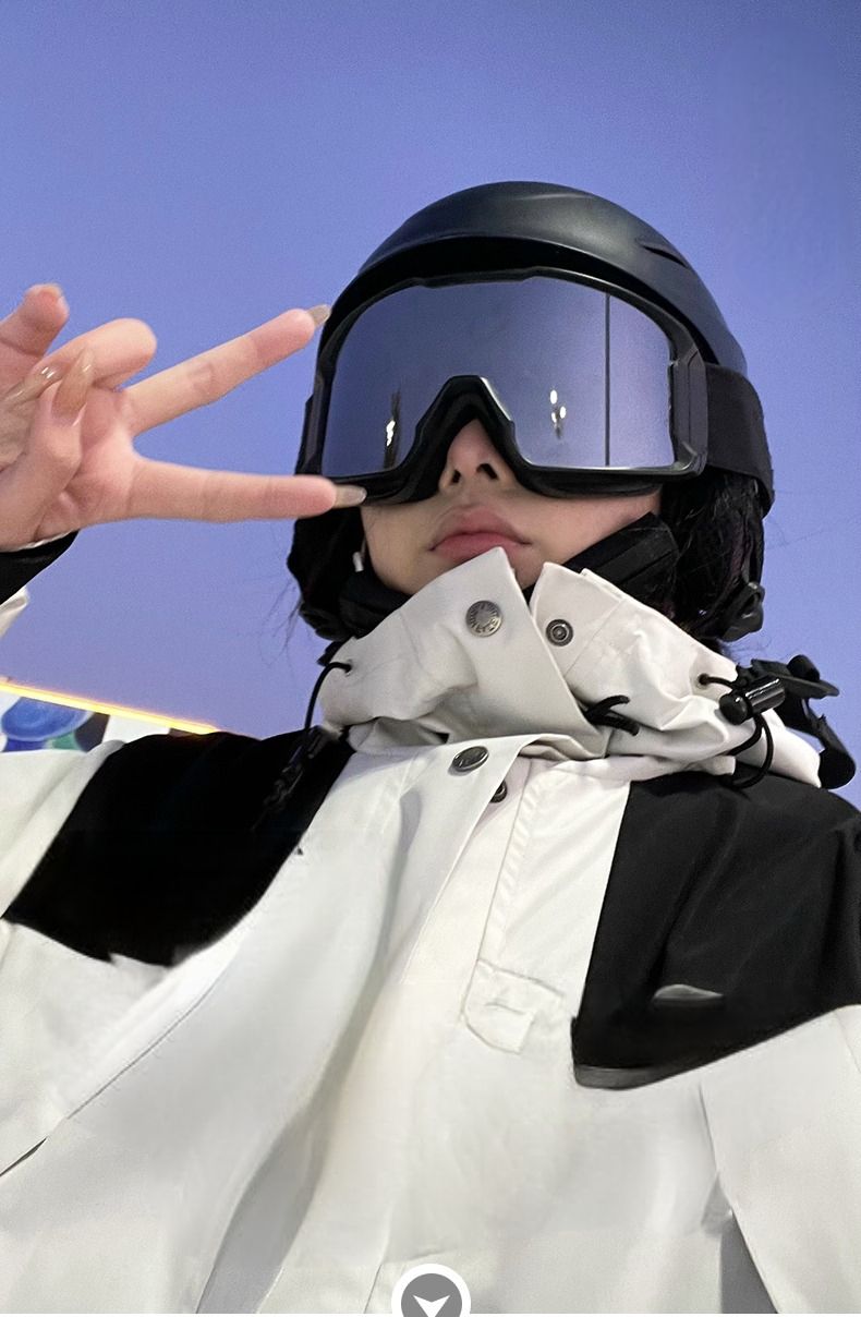 Padded Outdoor Sports Ski Snow Adult Windproof Goggles Night Vision Mask Cold-Proof Glasses_voghion.com