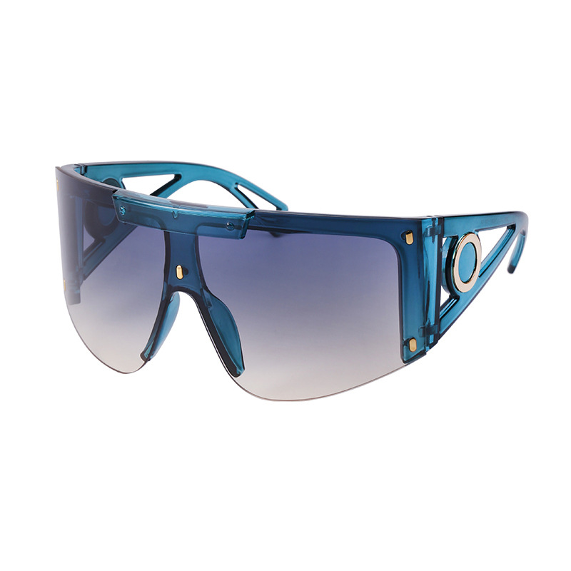 New Fashion Headframe One-piece Sunglasses For Men And Women Sunglasses_voghion.com