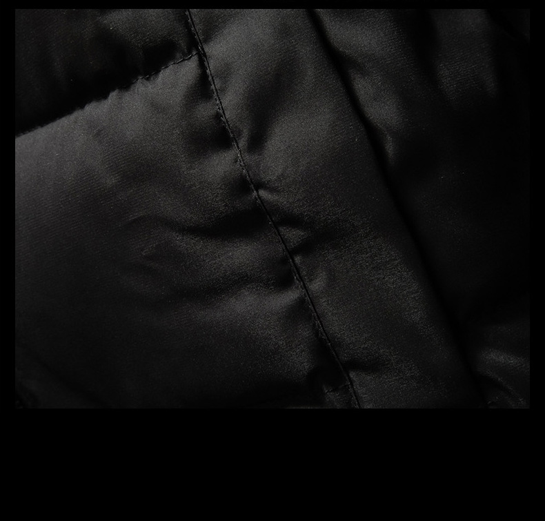 Herrenbekleidung, helles Gesicht, Stehkragen, mit Baumwolle gefütterter Mantel, Trend, dicker, warmer Mantel, gewaschener, mit Baumwolle gefütterter Mantel_voghion.com