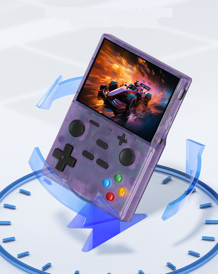 XGB35-käsikonsoli, 3,5 tuuman IPS-näyttö, jolla voi pelata kahden pelaajan retro-arcade-simulaattoria_voghion.com