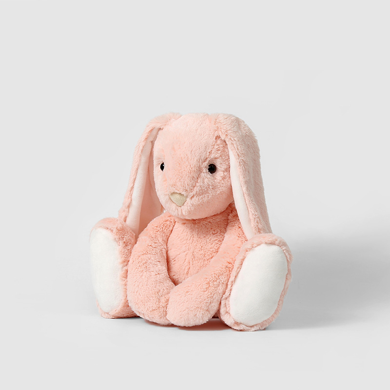 Kuscheltiere Soft Life Rosa Plüsch Kaninchen Spielzeug Home Dekoration Puppe Freundin Geburtstagsgeschenk_voghion.com