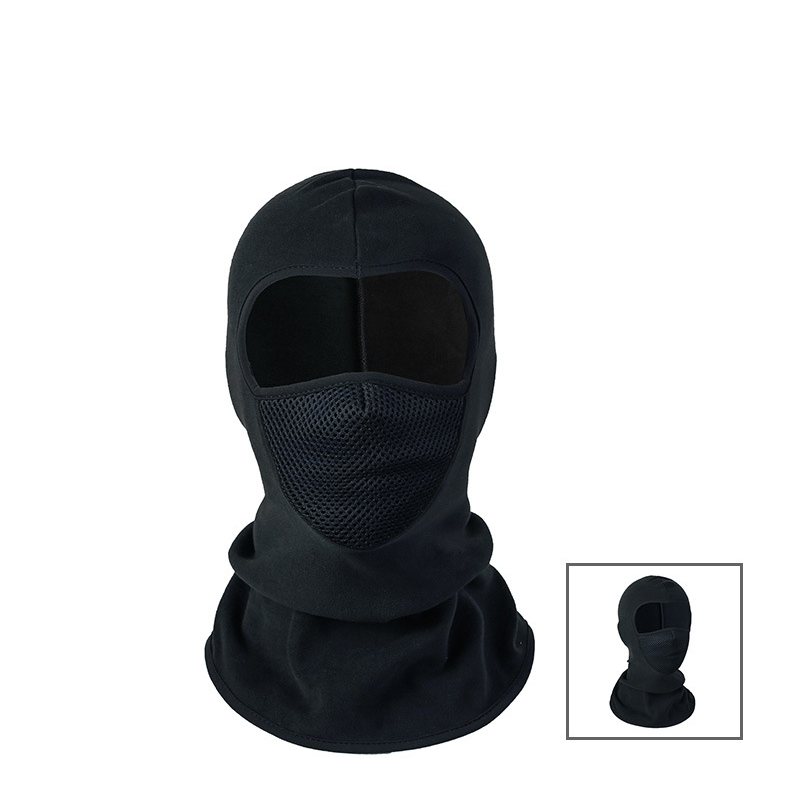 Sports Face Masks Windproof And Cold Proof Warm Headgear Men's Full Face Mask Motorcycle Motorcycle Riding Ice Silk Sunscreen Helmet Headgear Neckband_voghion.com