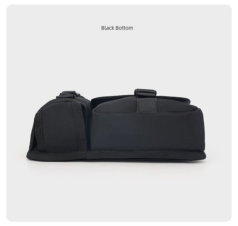 Outdoor Wild Fishing Vacuum Cup 8-Inch Flat Messenger Bag_voghion.com
